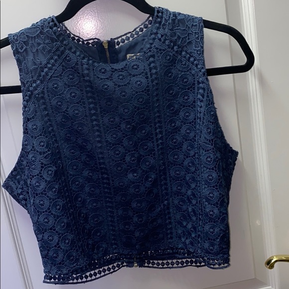 Abercrombie & Fitch Tops - Abercrombie and Fitch mesh crop top